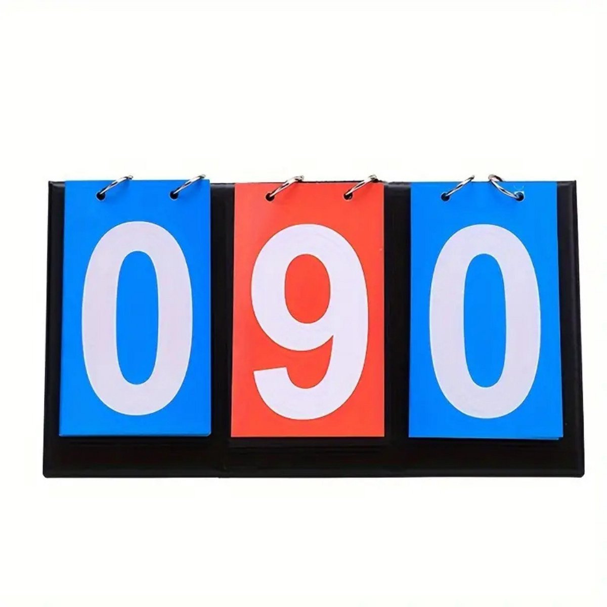 Bovista Scorebord - Padel -Tennis - Voetbal - Scoreborden - Driecijferig - Rood/Blauw