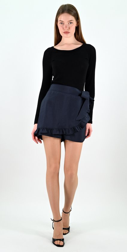 YesMooi - Broekrok - Dames Skort - Navy - M (38)