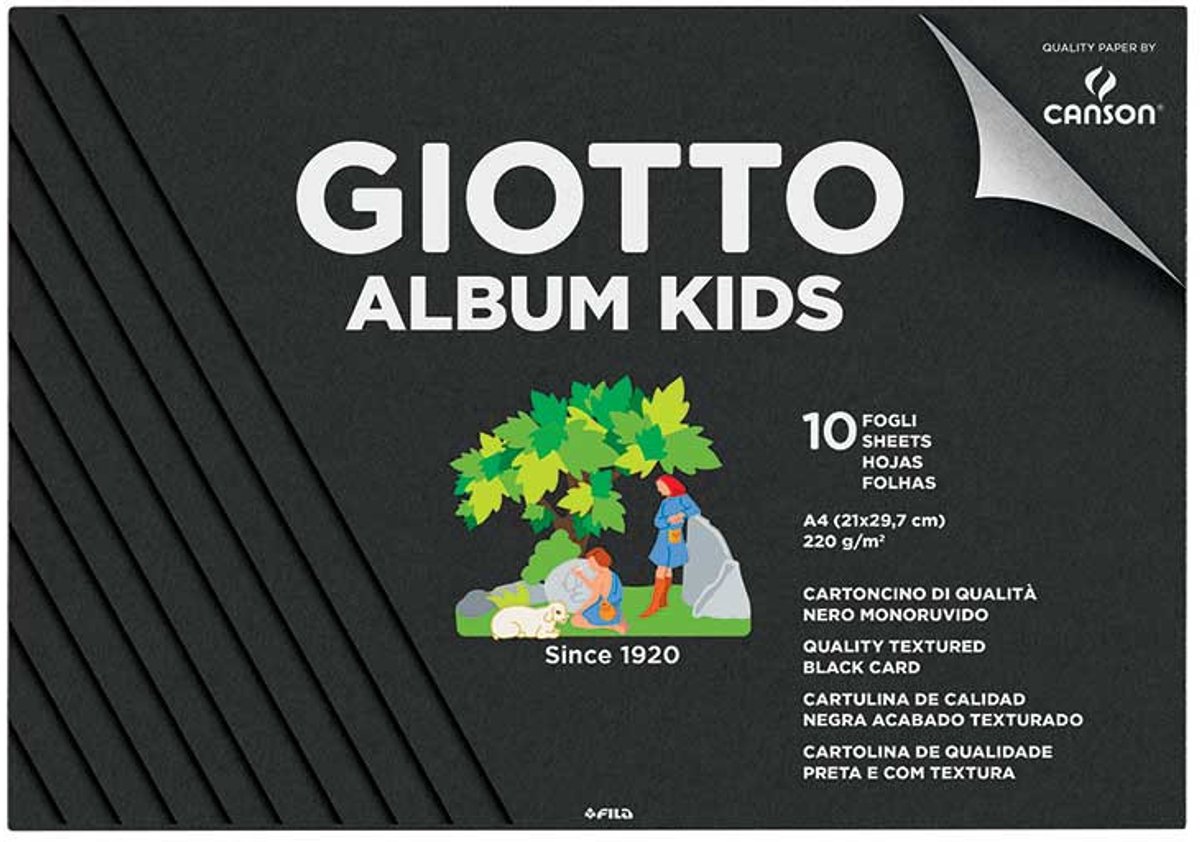 Giotto 580600 creatief papier Kunstpapier 10 vel