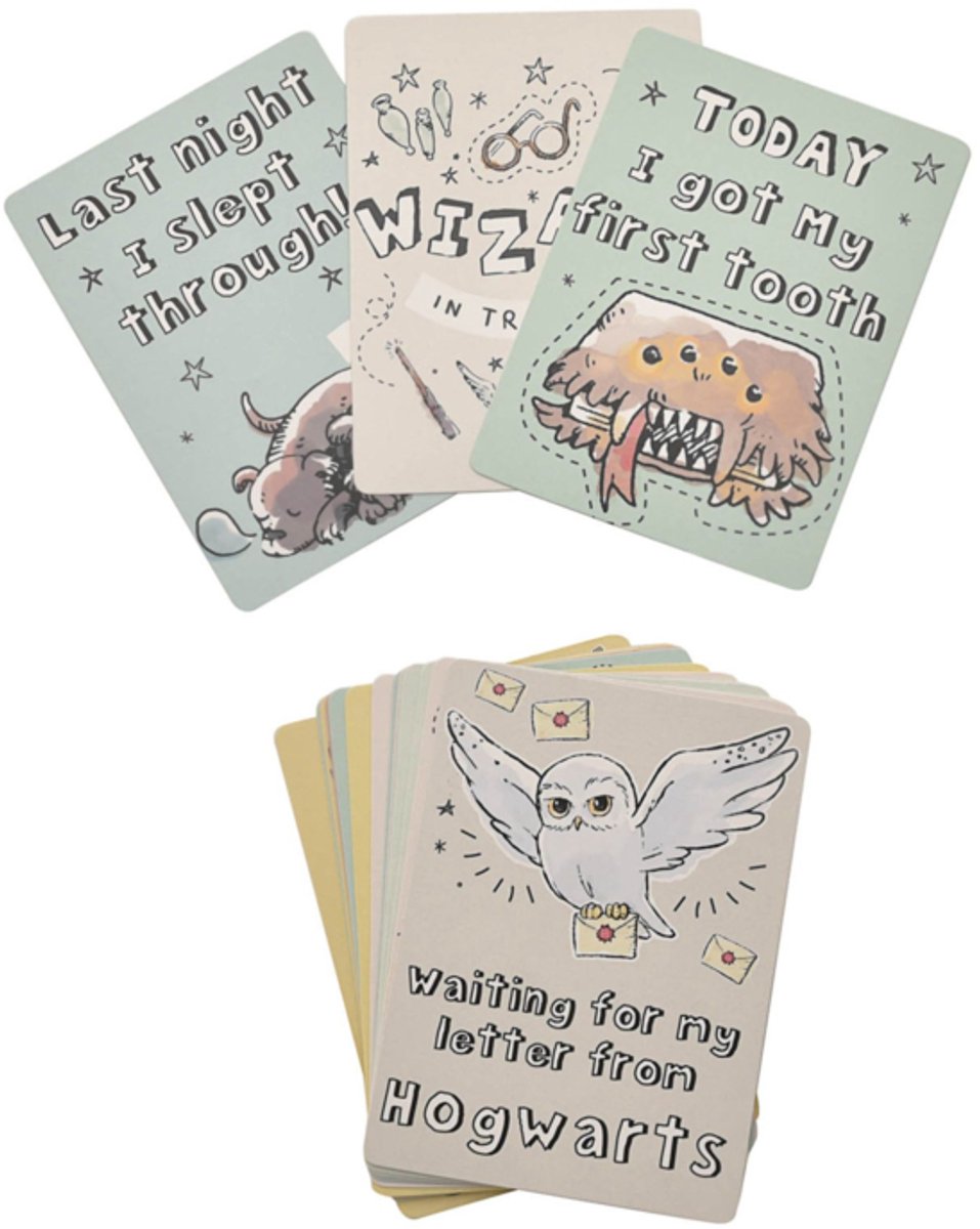 Harry Potter Milestone Cards - Kraamcadeau