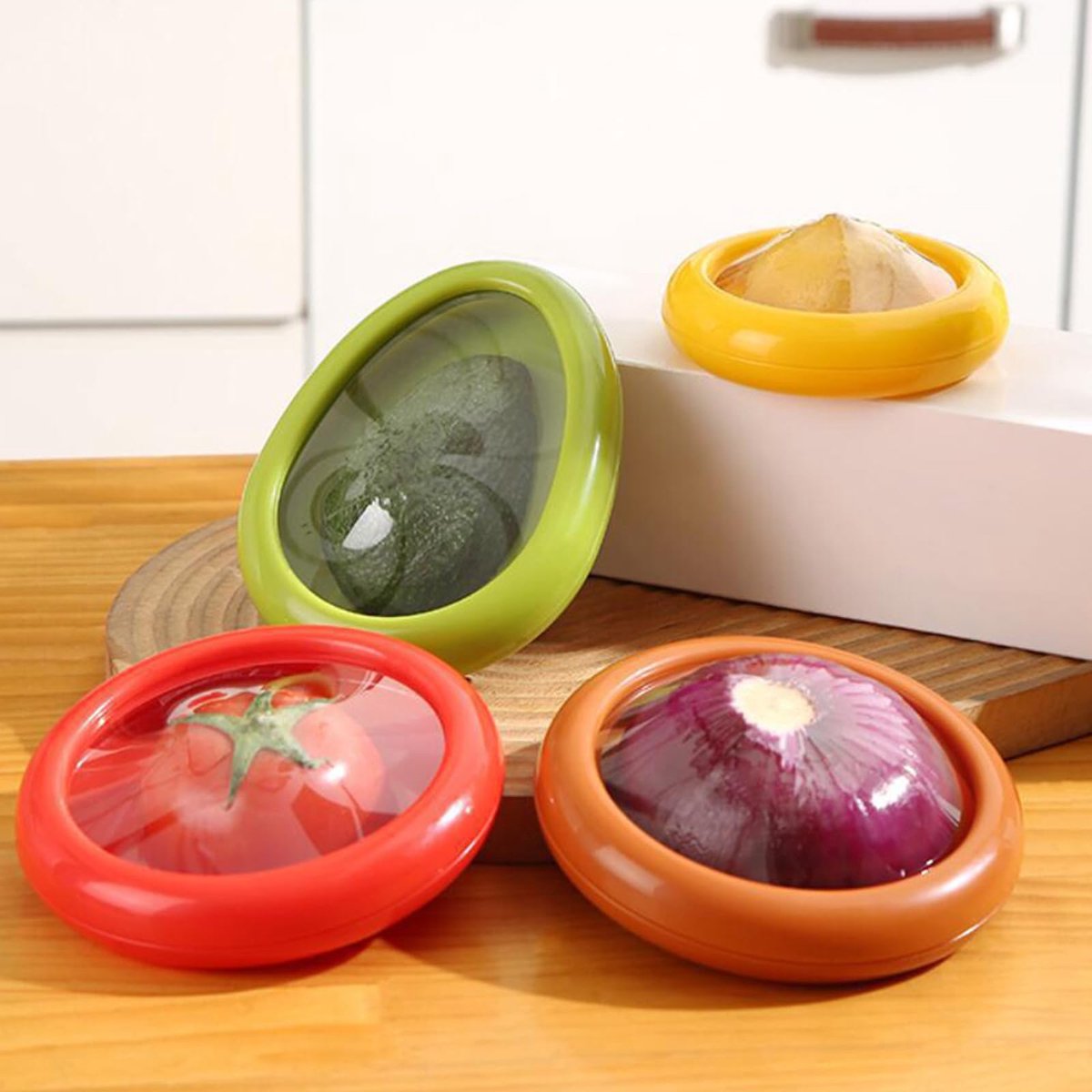 My Ninki ® Voedselbesparende Silicone Vershoudbakjes Set voor Versheid en Ruimtebesparing in de Koelkast