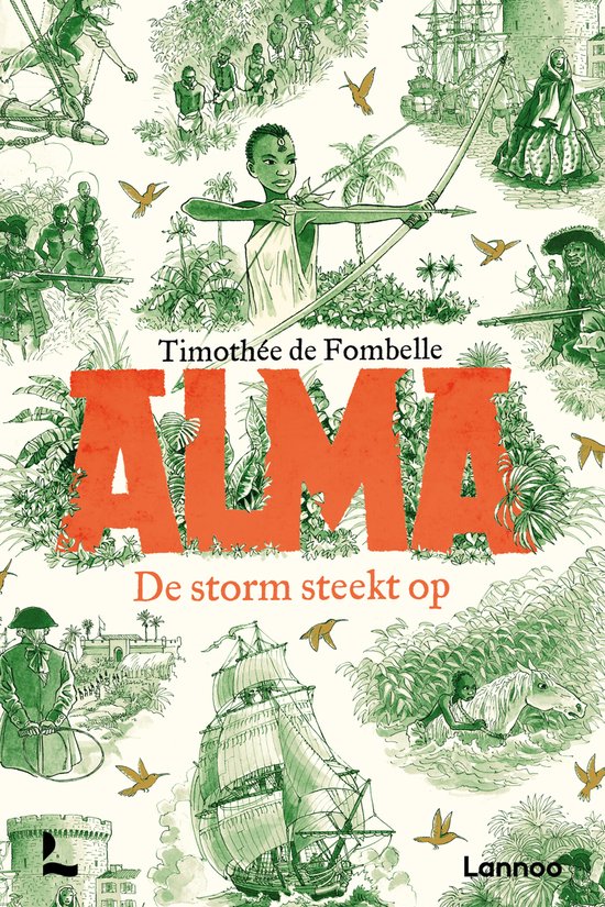 Alma - De storm steekt op - cover