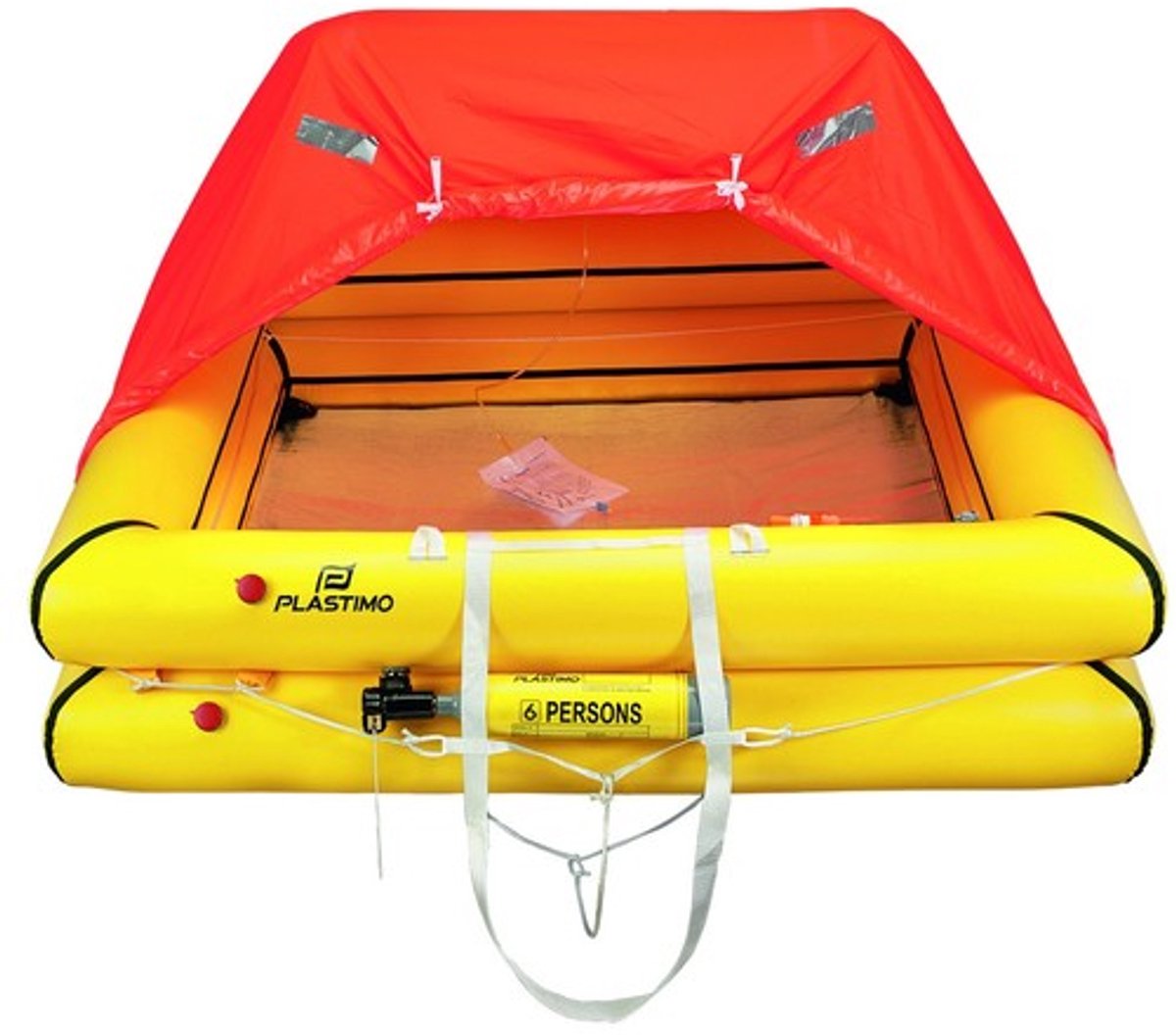 Plastimo Cruiser Canister 57047 Reddingsvlot Goud 6 Places
