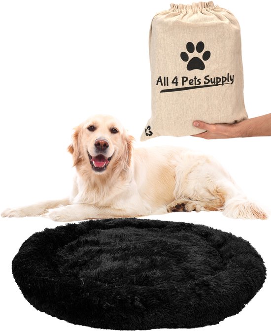 All 4 Pets Supply Hondenmand Donut - Maat XL - Honden Mand voor honden tot 70 cm - Hondenkussen - Hondenbed - Hondenmanden