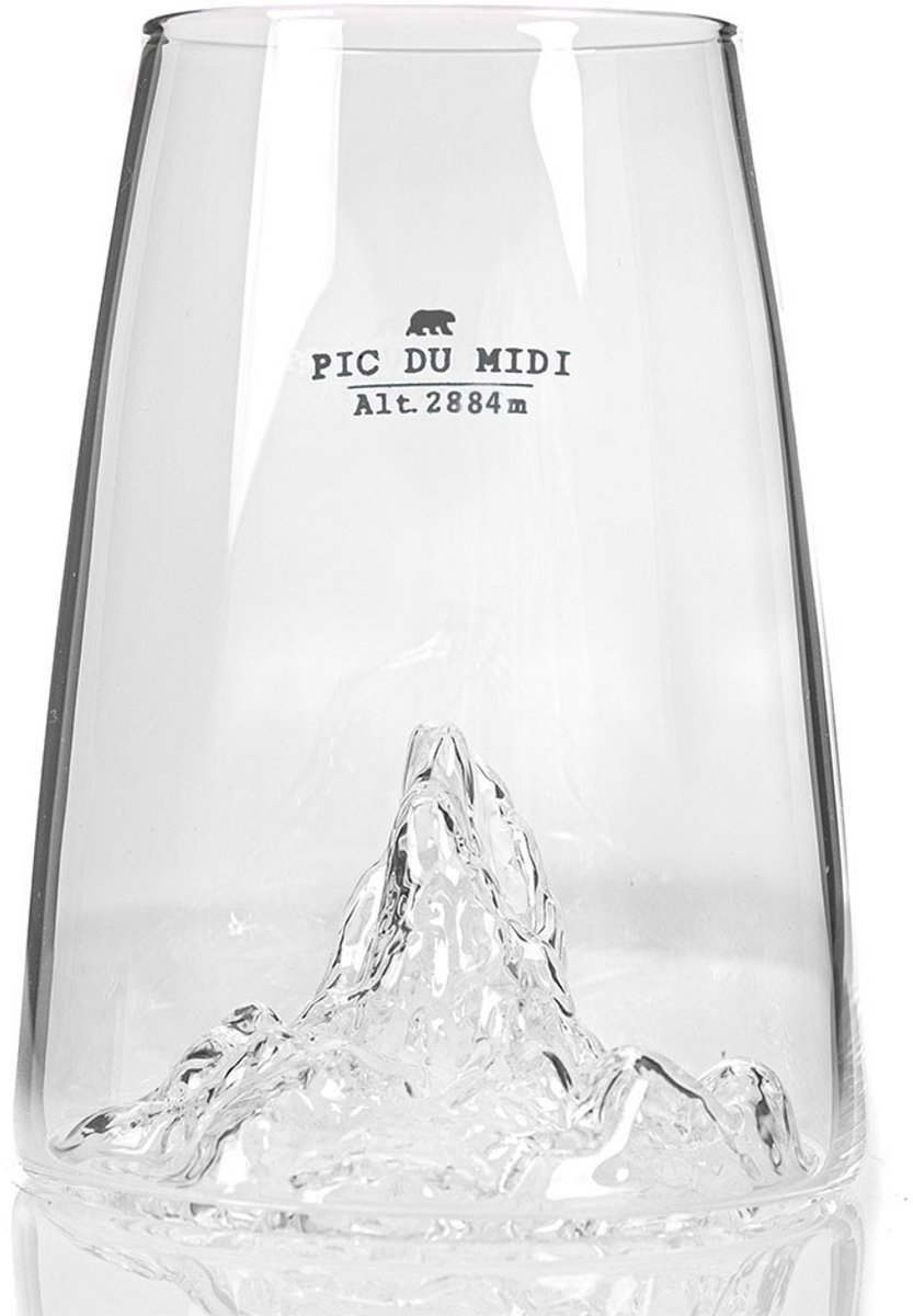 Alaskan Maker Topographic longdrinkglas 450ml-Pic Du Midi