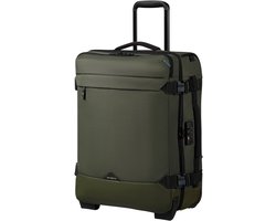 Samsonite Reistas/Backpack - Roadseeker DF/whls 55cm + rugzak - Dark olive - 50 l