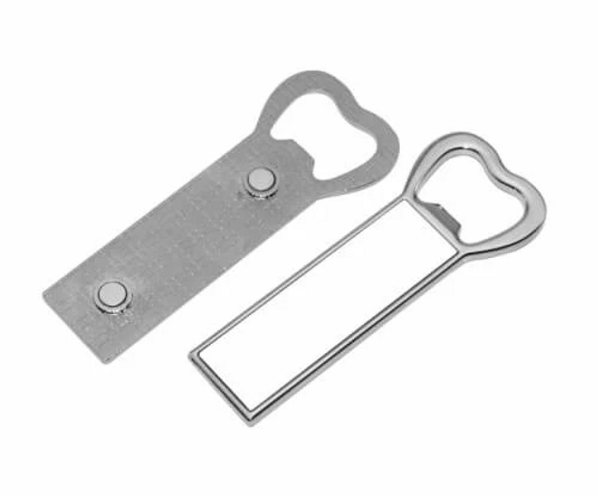 Nevolis® Metalen Flesopener met Koelkastmagneet – Handig en Duurzaam – Perfect voor Thuis & Cadeau