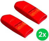Noodfluit - wolven fluitje 126 decibel - Noodfluitje met hoge decibel - wolvenfluitje - noodfluitje - veiligheidsfluit - fluitje - noodfluitje bij ramp - zelfverdediging -