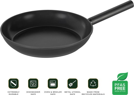 Poêle COMBEKK Forest Easy - Ø X cm - céramique - sans PFAS - revêtement antiadhésif - induction - recyclée