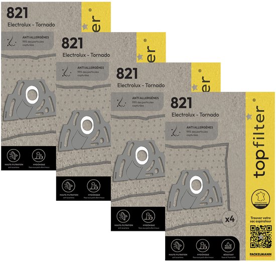 MohMus Set 20 Premium Staubsaugerbeutel Für Quigg