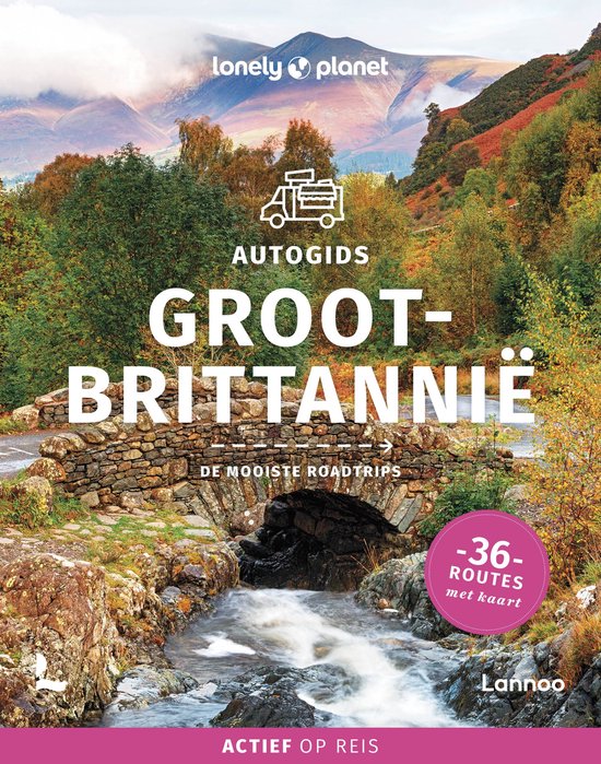 Lonely Planet autogids Groot-Brittannië - cover