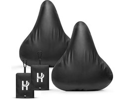 Zadelhoes Waterdicht - 2 stuks - Geschikt voor alle Zadels - Met opbergzakje - Fietszadelhoes - Hanamura