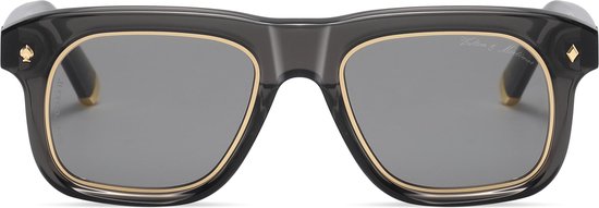 Walton & Mortimer® No° . Lunettes de soleil « Osaka II » en Limited – Couleur : gris foncé