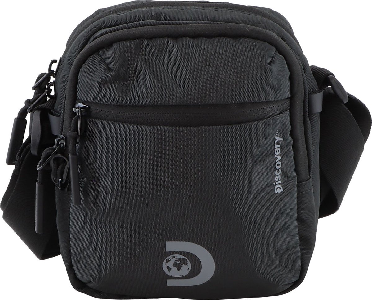 Discovery Schoudertas | Crossbody tas - Metropolis- Zwart - D00214.06 - Zwart