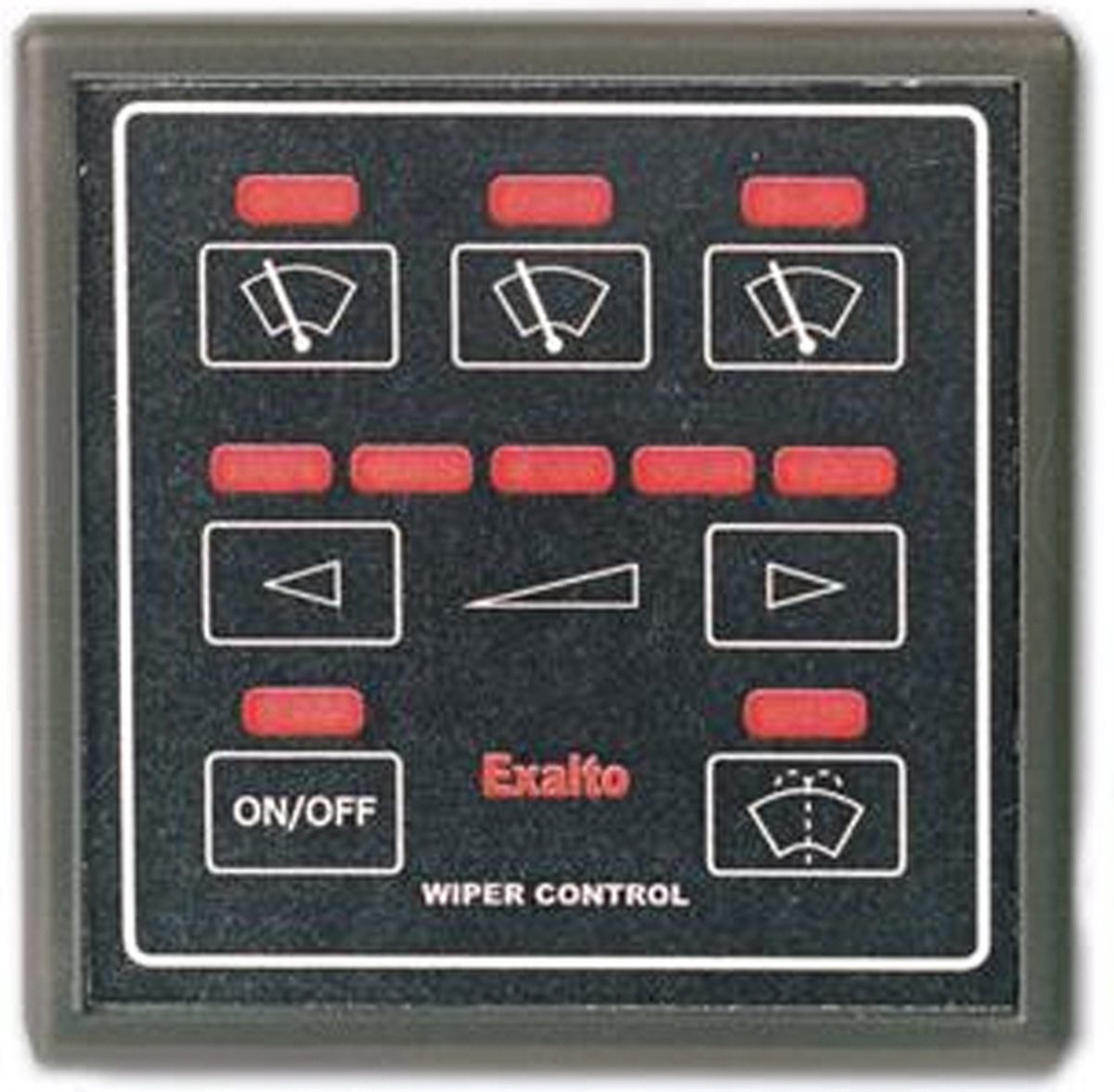Ruitenwisserbed. CT3EX 12/24 V enkel