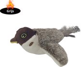 Jouets pour chats Bovista - Pour Chats - Jouets Cat - Jouets pour chats - Vogel volant - Grijs