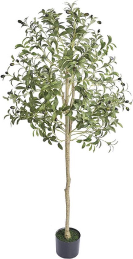 Kunstplant Olijfboom in pot 120cm