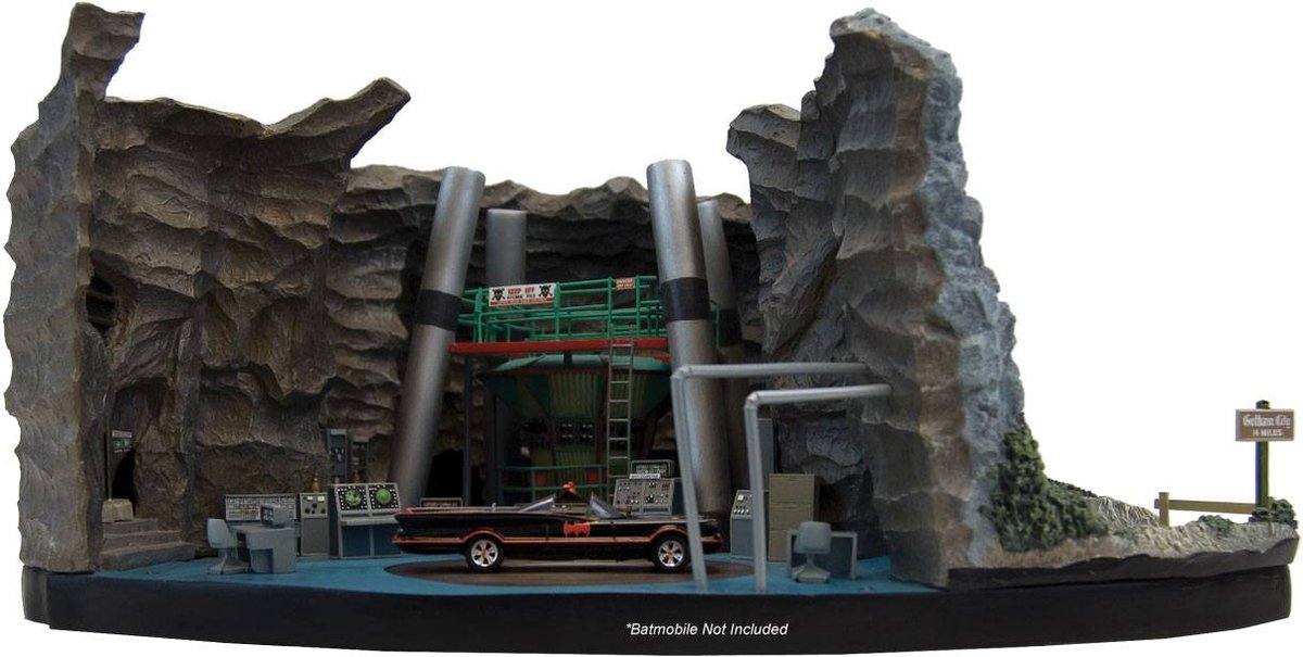 Factory Entertainment Batman 1966 TV Series Desktop Sculpture Batcave 46 x 23 cm Beeld