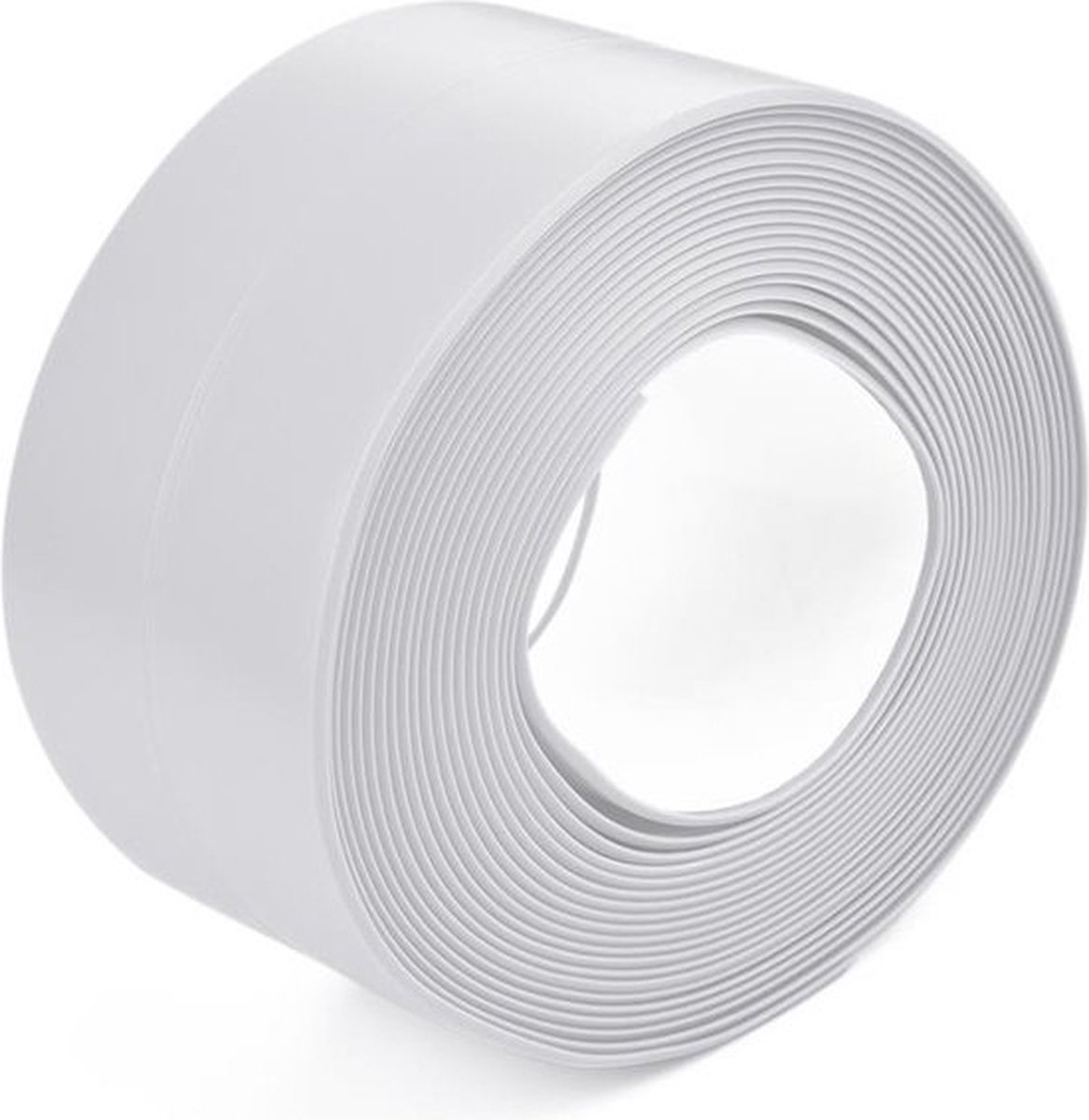 Afdichtstrip 38mm x 3,2m - Wasbakstrip - Badkamerstrip - Sanitair strip - Kit vervanger