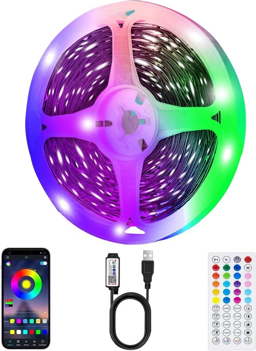 VELTRR® LED Strip 6 Meter - LED Verlichting Strips - LED Light