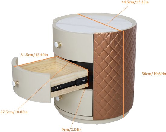 Meubella - Dressoir Saran - Mat zwart - Hoog - 104 cm | Leen Bakker