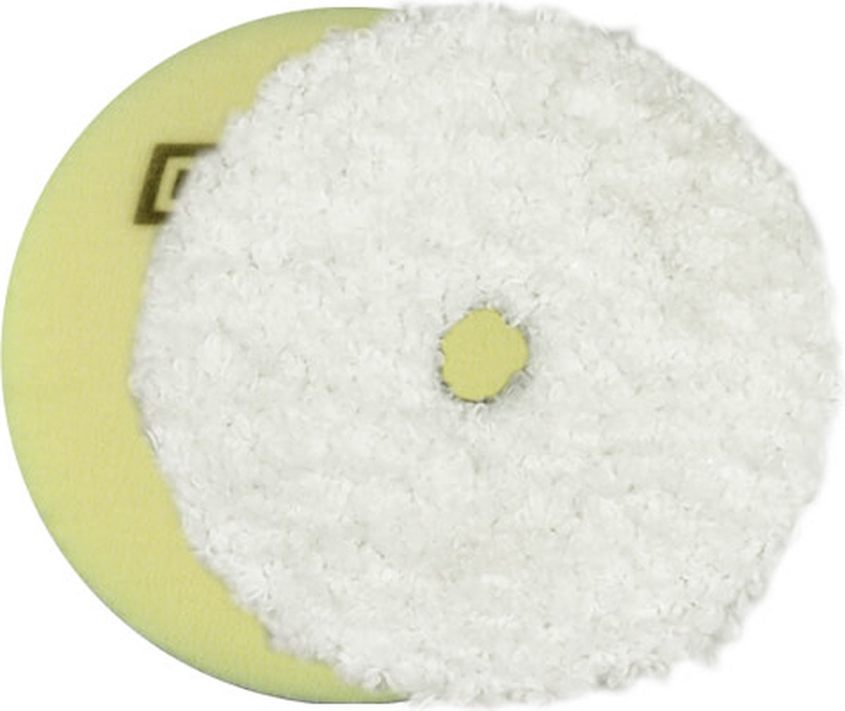 D CON DELTA FIBER PRO MICROVEZEL POLIJST PAD MEDIUM GEEL 130MM