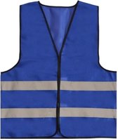 Doodadeals® - 1x Gilet de sécurité pour enfant - Gilet de sécurité Enfants - Voiture - Gilets bleus
