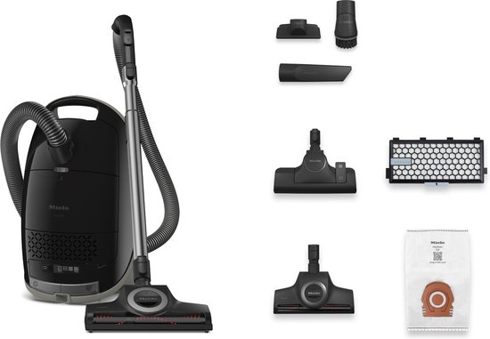 Miele Guard M1 Cat & Dog - Obsidiaanzwart - Stofzuiger met zak - 890W