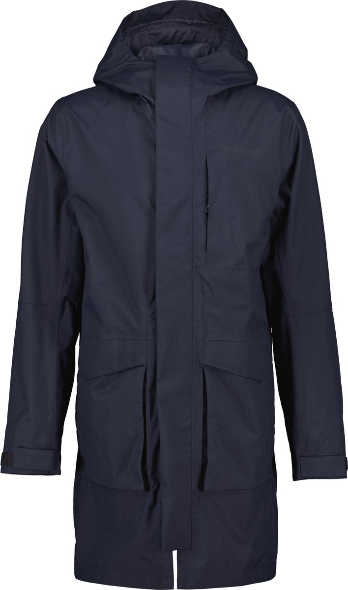 Didriksons ANDREAS USX PARK 2 Heren Outdoorjas Dark Night Blauw