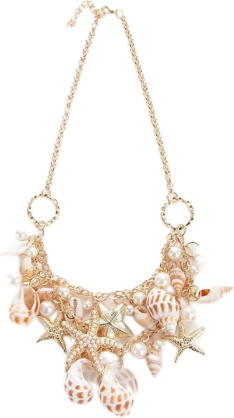 Boutique gouden zeemeermin schelp hoofdband - Zorg voor Party online