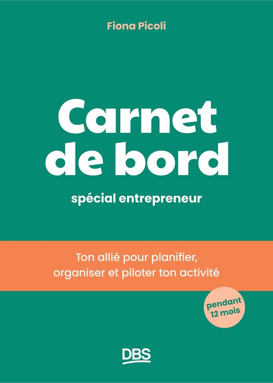 Carnet de bord spécial entrepreneur