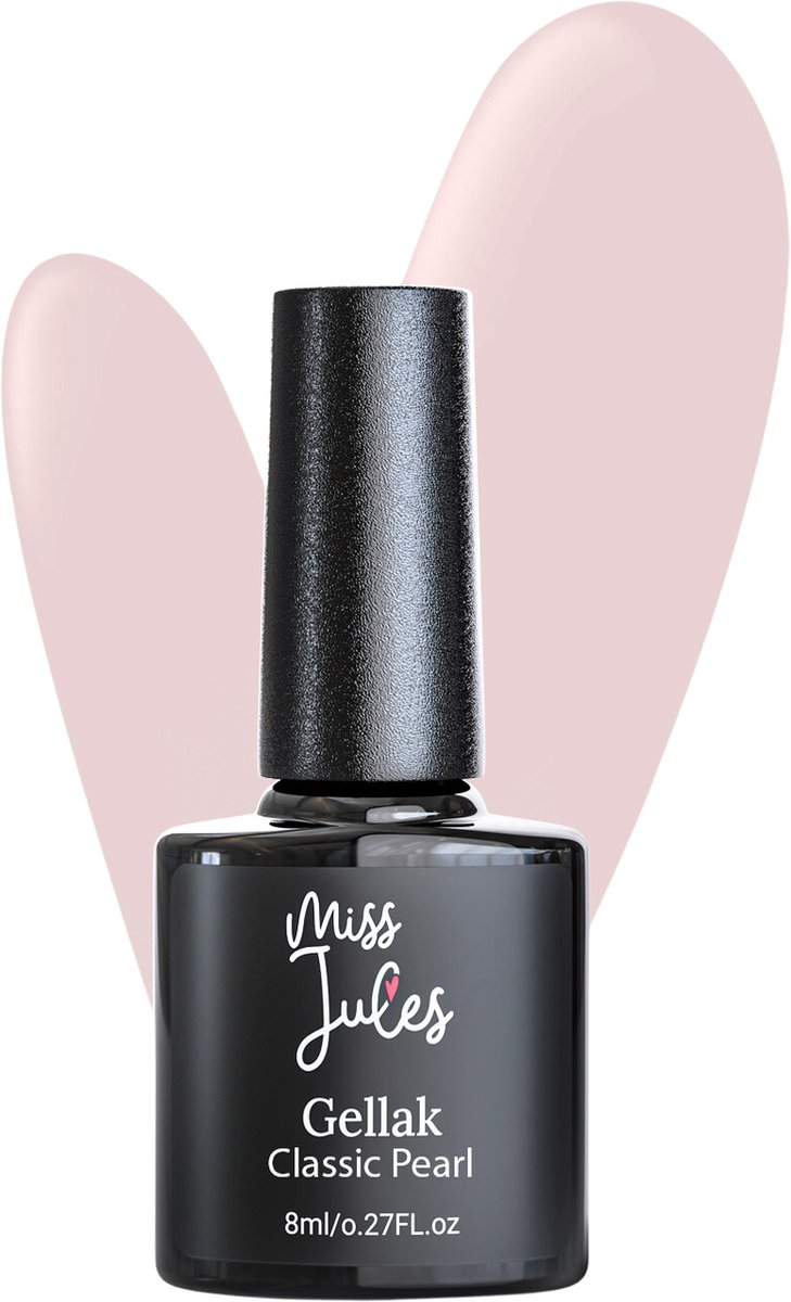 Miss Jules® – Gellak - Nude - Creme - HEMA & TPO Free