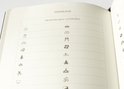 Pagina met de titel 'Hedendaagse symbolen' in een Hieroglyphs Bullet Journal met diverse symbolen.