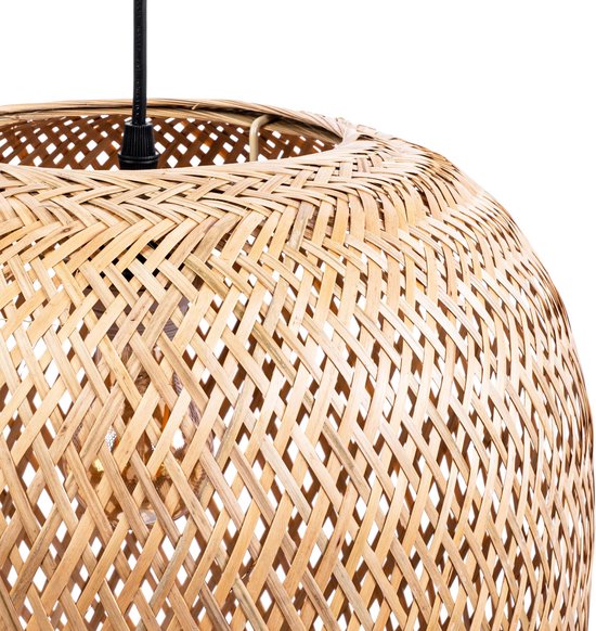 Toolight App1326-1CP Lampe à Suspension Beige 35x37x35cm