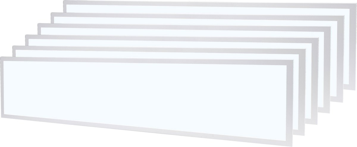 LEDVION 6X LED Paneel - 120x30 - 36W - 6000K - UGR Wit