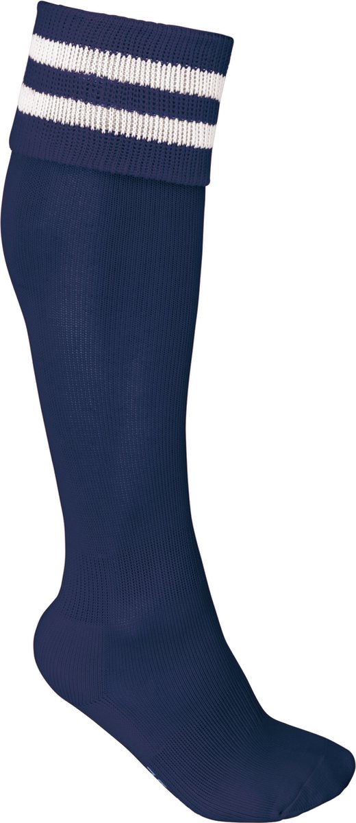 PROACT® Sportsokken Met Contraststrepen PA015 - Sporty Navy / White - 31/34 EU