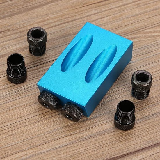 6/8/10 mm zelfcentrerende houtbewerking pluggenmal kit, 3-in-1