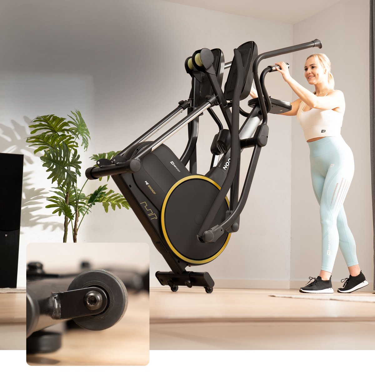 Hop-Sport Crosstrainer HS-250CF Jucon - afbeelding 3