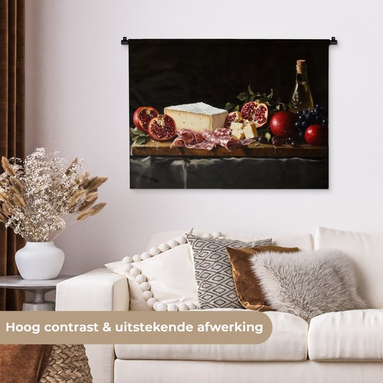 Tapisserie murale 90x67,5 cm - Nature morte - Vintage - Planche à boissons - Tapisserie - Tapisseries