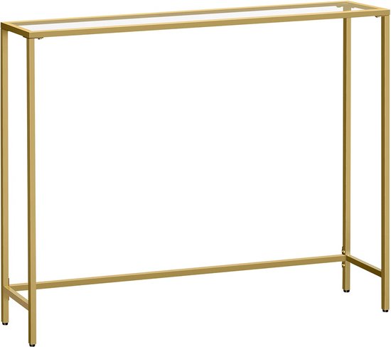 Landelijke Sidetable Zwart - 80 X 35cm