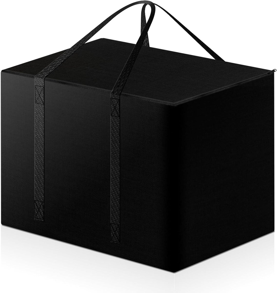 Opbergtas voor tuinmeubelen in zwart, 80 x 80 x 60 cm, vochtbestendig, waterdicht, met draaggreep - loungekussen opbergtas.