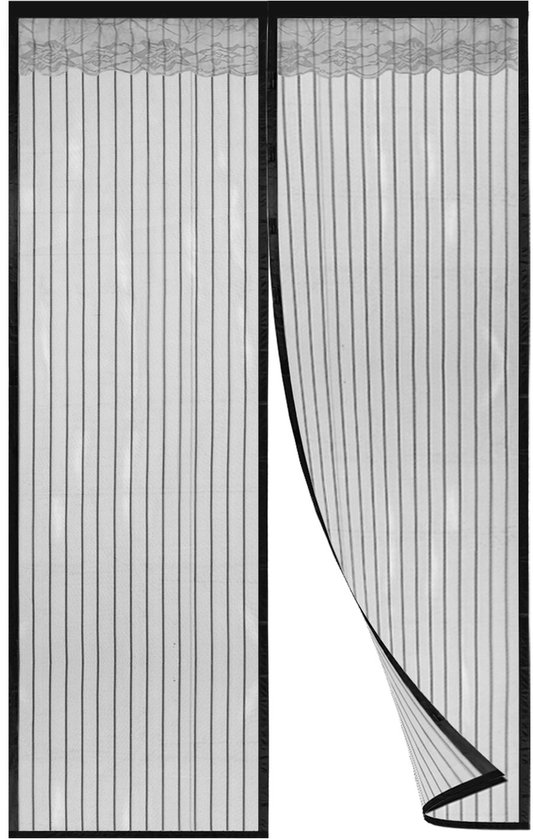 Magnetisch Vliegengordijn 120 x 240 cm - Insectenhor Horgordijnen - Hordeuren - Deurgordijn -Horgordijn Deur - Lamellenhor Zonder Boren