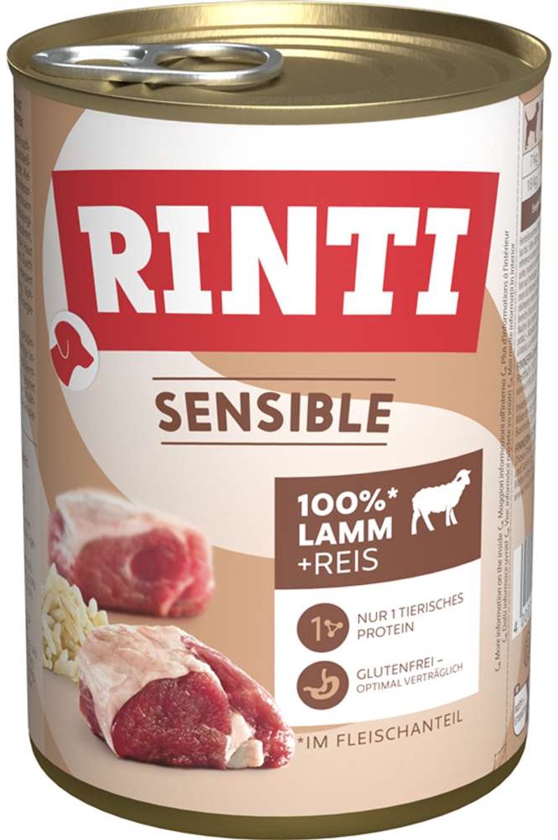 RINTI Rinti - Sensible 12x400g | Lamm & Reis