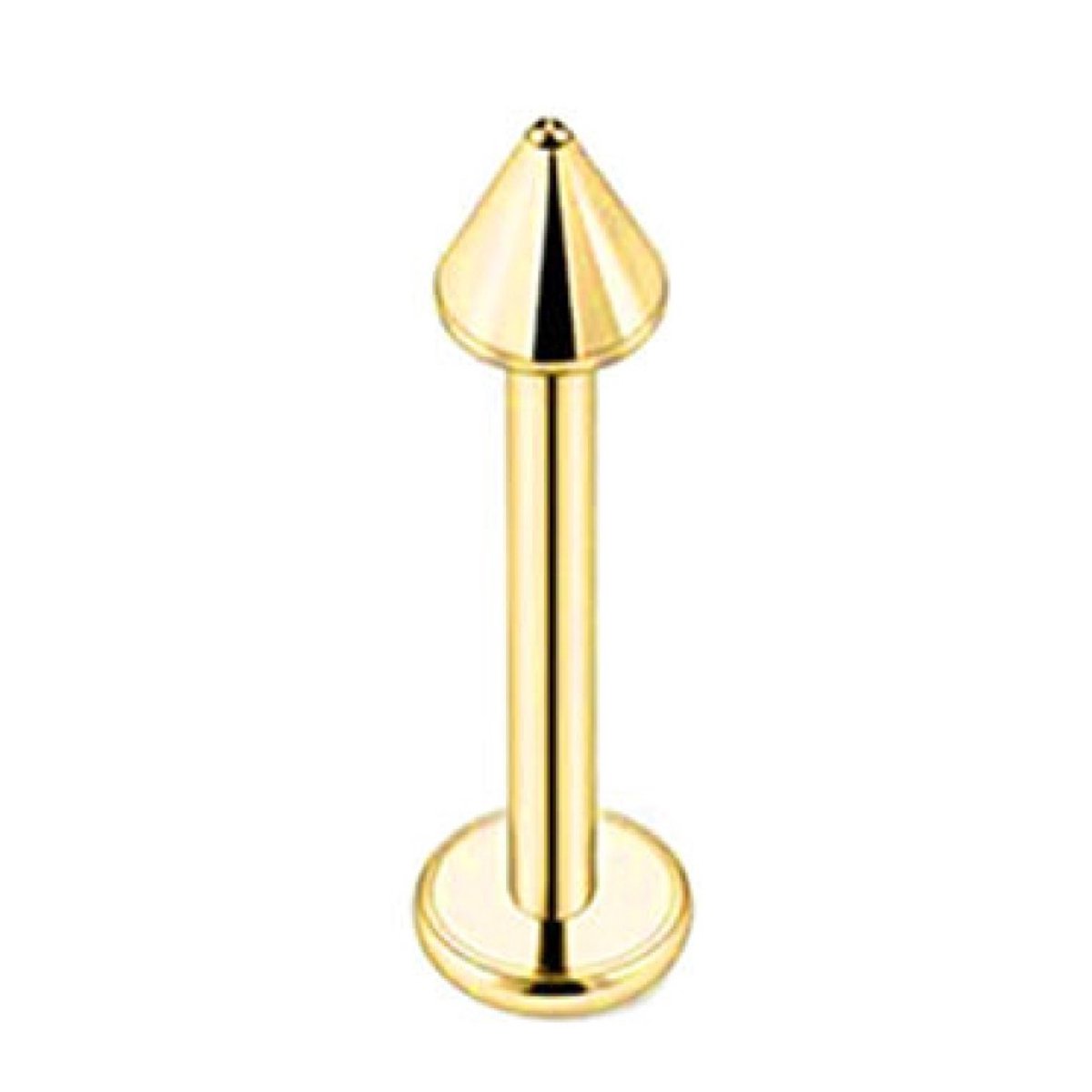 Goud Spike - Tragus / Helix / Labret Piercing