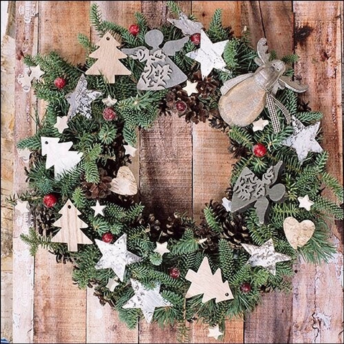 Ambiente - Lunch servetten - X-Mas Wreath