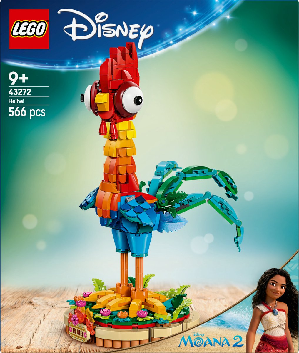 LEGO Disney Vaiana 2 Heihei - 43272 — afbeelding 15