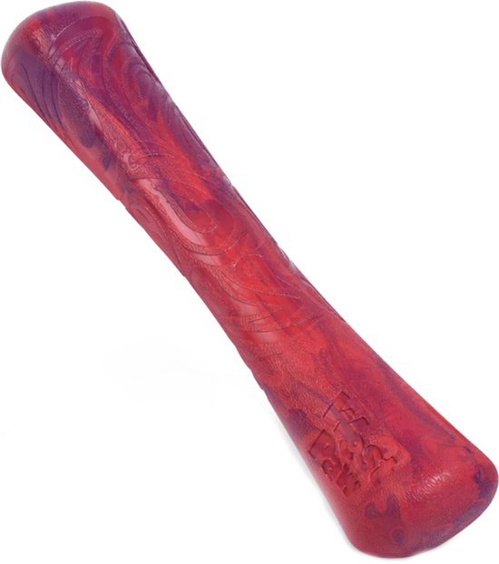 West Paw Seaflex™ Drifty - Duurzaam Hondenspeelgoed – Kauwbot - Ideaal voor Gemiddeld Sterke Kauwers - Large - Hibiscus Roze