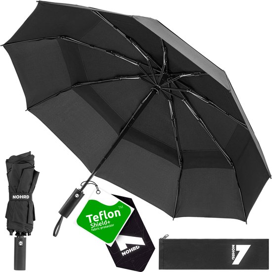 Parapluie Nohrd- Windgust Noir