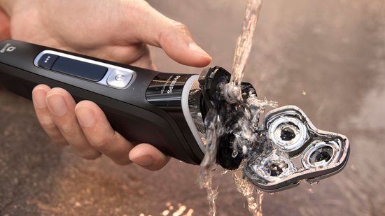 Philips Shaver i9000 Prestige Elektrisch Scheerapparaat Voor Mannen - Met Quick Clean Pod & Baardstyler- Zwart - XP9200/33