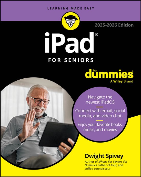 iPad For Seniors For Dummies, 2025 - 2026 Edition - cover